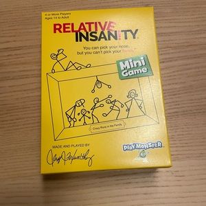 Relative Insanity Social Card Game